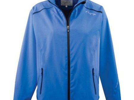 ProQuip Ladies Tourflex 360 Grace Waterproof Jacket - Cyan Black Hot on Sale