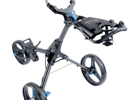 Motocaddy CUBE Push Trolley - Graphite Blue Online now