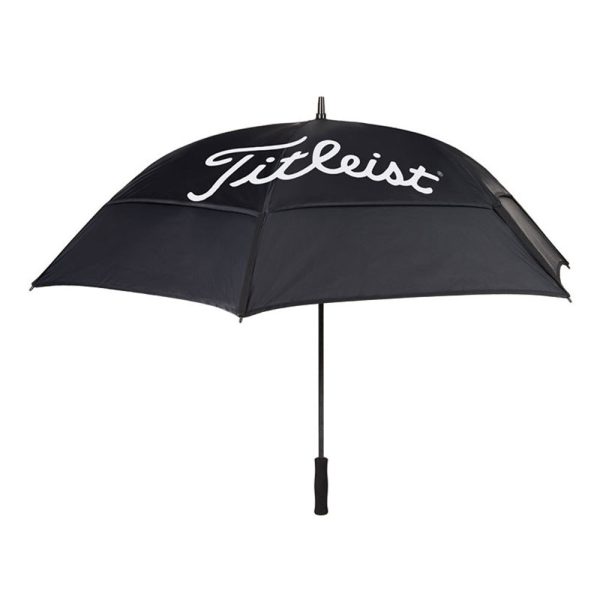 Titleist Players Double Canopy Umbrella - Black Online Hot Sale