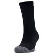 Under Armour Heatgear Crew Socks (3 Pack) - Black For Discount