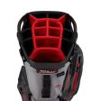 Titleist Hybrid 14 StaDry Waterproof Stand Bag - Charcoal Grey Red Supply