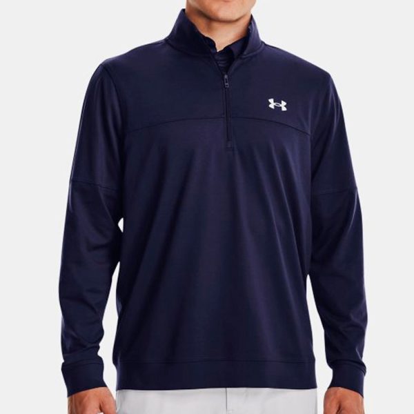 Under Armour Storm Midlayer 1 2 Zip Pullover - Midnight Navy Online now