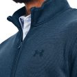 Under Armour Storm Sweater Fleece 1 2 Zip - Petrol Blue Supply