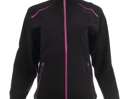 ProQuip Ladies Tourflex 360 Grace Waterproof Jacket - Black Magento on Sale