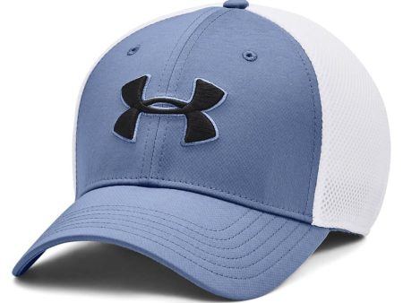 Under Armour TB Classic Mesh Golf Cap - Mineral Blue White Fashion