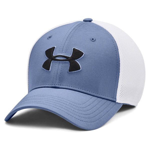 Under Armour TB Classic Mesh Golf Cap - Mineral Blue White Fashion