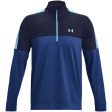 Under Armour Storm Midlayer 1 2 Zip Pullover - Blue Mirage Midnight Navy For Discount