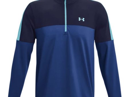 Under Armour Storm Midlayer 1 2 Zip Pullover - Blue Mirage Midnight Navy For Discount