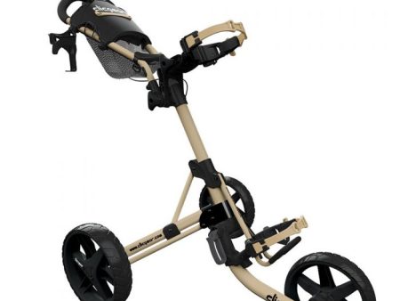 Clicgear 4.0 3-Wheel Push Trolley - Army Brown on Sale