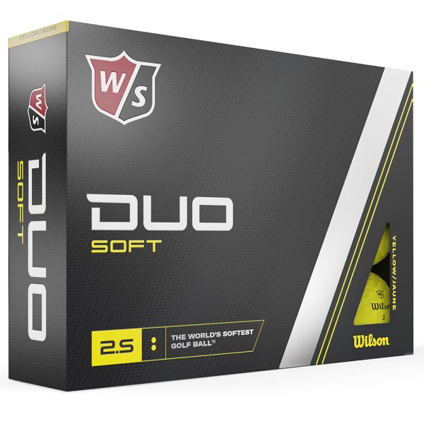 Wilson Duo Soft Golf Balls - Yellow - 12 Pack Online Hot Sale