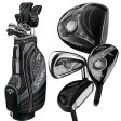 Callaway Solaire 11-Piece Cart Bag Package Set - Black - Ladies Youth Fashion