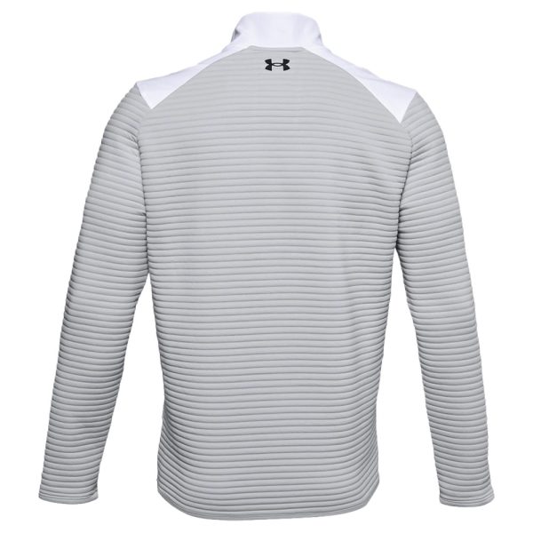 Under Armour Storm Evolution Daytona ½ Zip Sweater - White Halo Grey For Discount