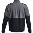 Under Armour Storm Windstrike 1 2 Zip Pullover - Black Pitch Grey Hot on Sale