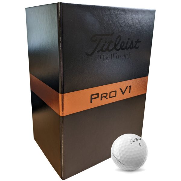 Titleist Pro V1 White Golf Balls - Gift Pack - Double Dozen Supply