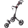 SkyMax Cube 3 3-Wheel Push Trolley - Charcoal Black Discount