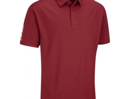 Stuburt Sport Tech Polo Shirt - Burgundy Fashion