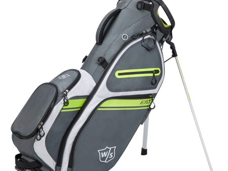 Wilson EXO II Carry Bag - Charcoal White Lime For Discount