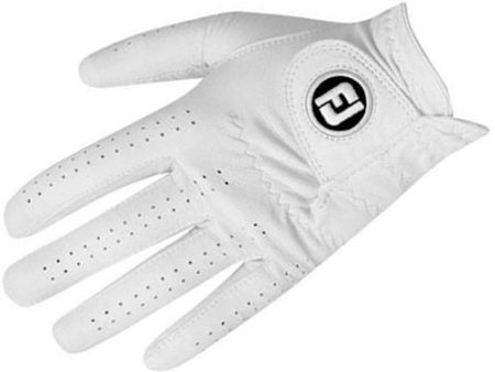 FootJoy CabrettaSof Golf Glove - White Online now