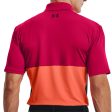 Under Armour Performance Blocked Polo Shirt - Knock Out Electric Tangerine Fashion