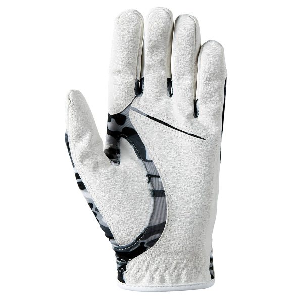 Wilson Junior All-Fit Golf Glove - White Black Camo For Cheap