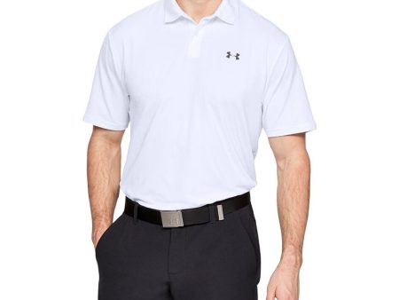 Under Armour Performance Polo 2.0 - White Pitch Grey Online Sale