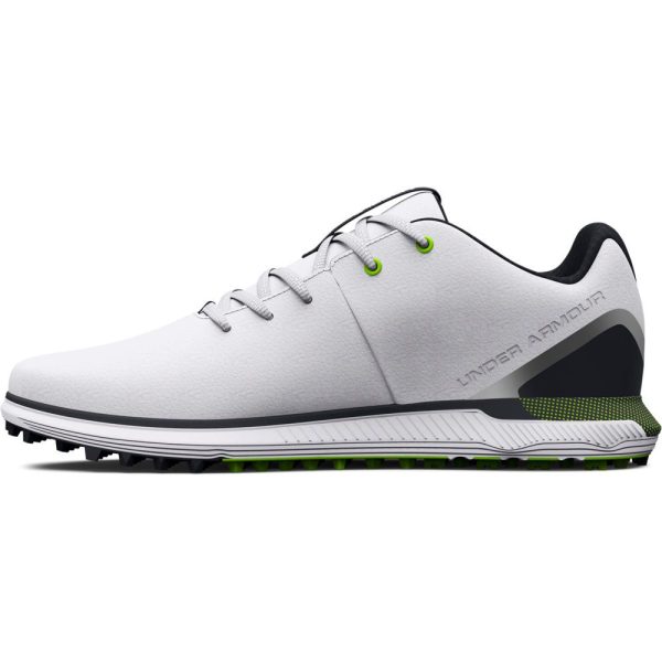 Under Armour HOVR Fade 2 Wide Fit Spikeless Waterproof Shoes - White Black Supply