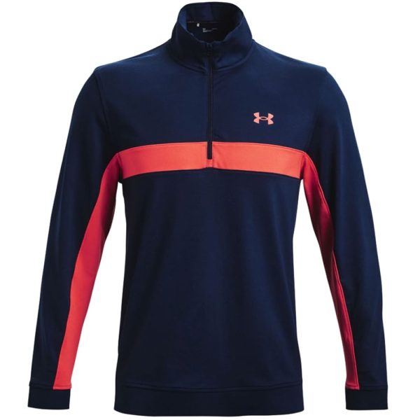 Under Armour Storm 1 2 Zip Pullover - Academy Rush Red Cheap