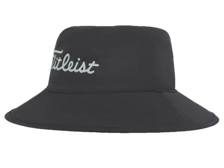 Titleist StaDry Performance Bucket Hat - Black Grey Online Sale