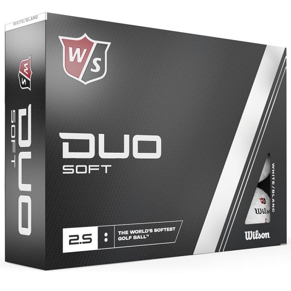 Wilson Duo Soft Golf Balls - White - 12 Pack For Sale