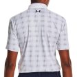 Under Armour Playoff 3.0 Dueces Grid Printed Polo Shirt - White Midnight Navy For Discount