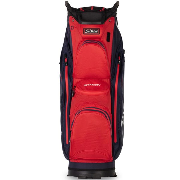 Titleist StaDry Cart 14 Waterproof Cart Bag - Navy Red Online