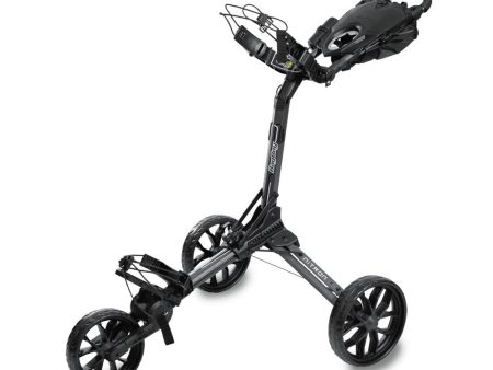 BagBoy Nitron Auto Open 3-Wheel Push Trolley - Graphite Charcoal For Discount