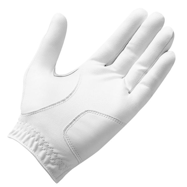 TaylorMade Stratus Tech Golf Gloves (2 Pack) - White Cheap