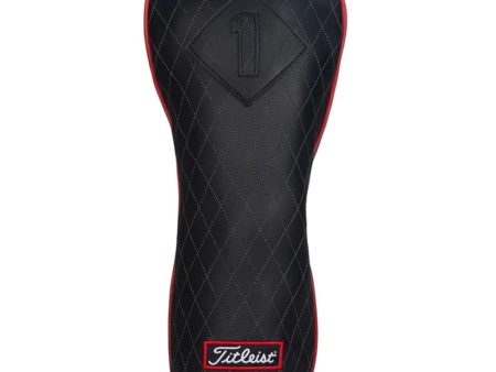 Titleist Leather Driver Headcover - Jet Black Online Sale