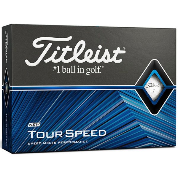 Titleist Tour Speed Golf Balls - White - 12 Pack on Sale