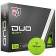 Wilson Duo Soft Golf Balls - Green - 12 Pack For Discount