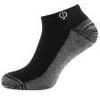 Oscar Jacobson Low Cut Sock (2 Pack) - Black Hot on Sale