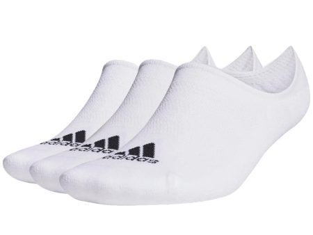 adidas Low Cut Socks (3 Pack) - White Online Sale