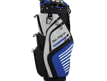 Ben Sayers XS Cart Bag - Grey Blue Discount