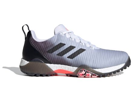 adidas CodeChaos Spikeless Shoes - Cloud White Core Black Light Flash Orange For Cheap