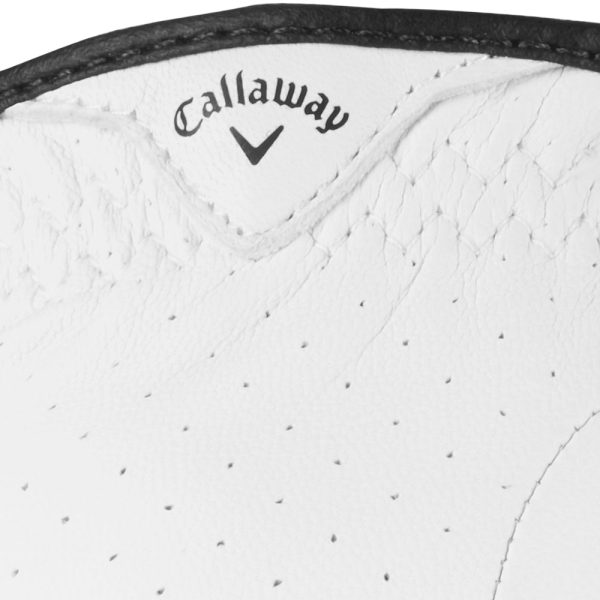 Callaway Dawn Patrol Leather Golf Glove - White Online Sale