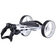 Big Max Ti-LITE 3-Wheel Push Trolley - Grey on Sale