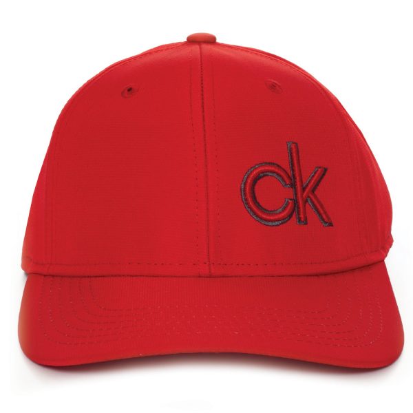 Calvin Klein Jones Cap - Power Red Hot on Sale