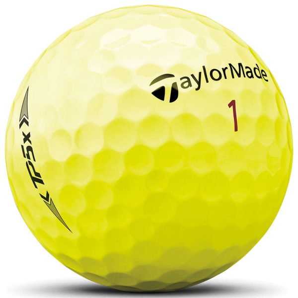 TaylorMade TP5x Yellow Golf Balls - 12 pack For Discount