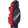 Titleist StaDry Cart 14 Waterproof Cart Bag - Navy Red Online