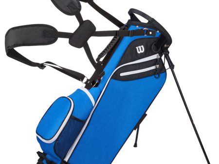 Wilson Carry Stand Bag - Blue For Cheap