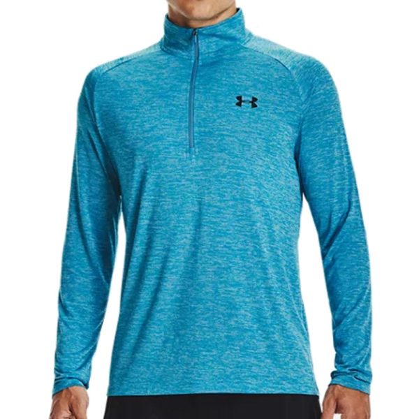 Under Armour Tech 2.0 1 2 Zip Pullover - Blue on Sale