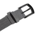 adidas Braided Stretch Belt - Grey Heather Online Hot Sale