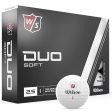 Wilson Duo Soft Golf Balls - White - 12 Pack For Sale