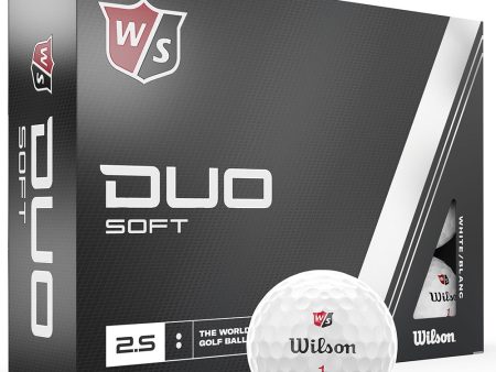 Wilson Duo Soft Golf Balls - White - 12 Pack For Sale